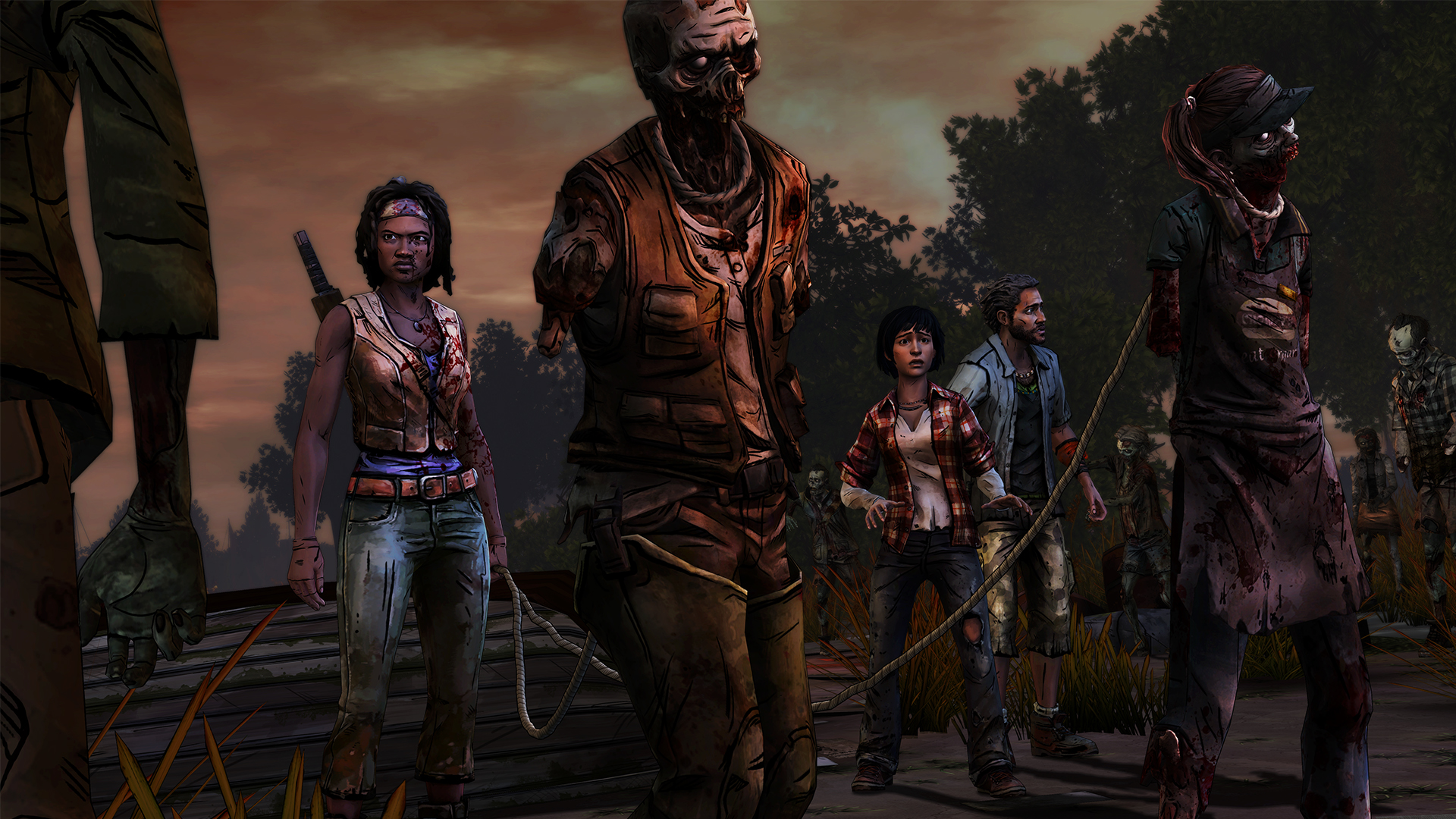 The-Walking-Dead-Michonne-Give-No-Shelter