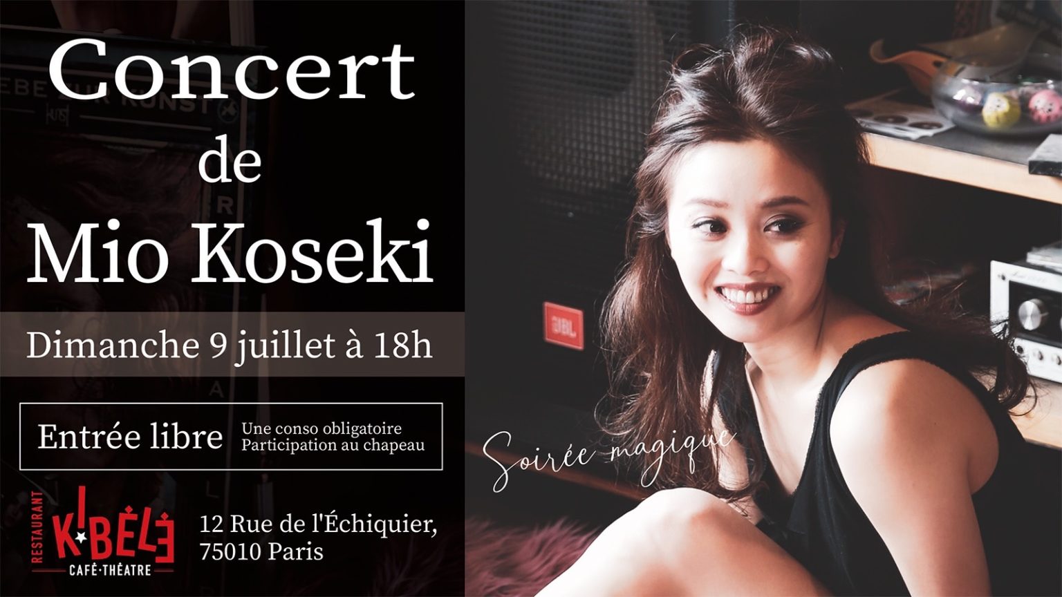 Une soirée magique avec Mio Koseki à Paris