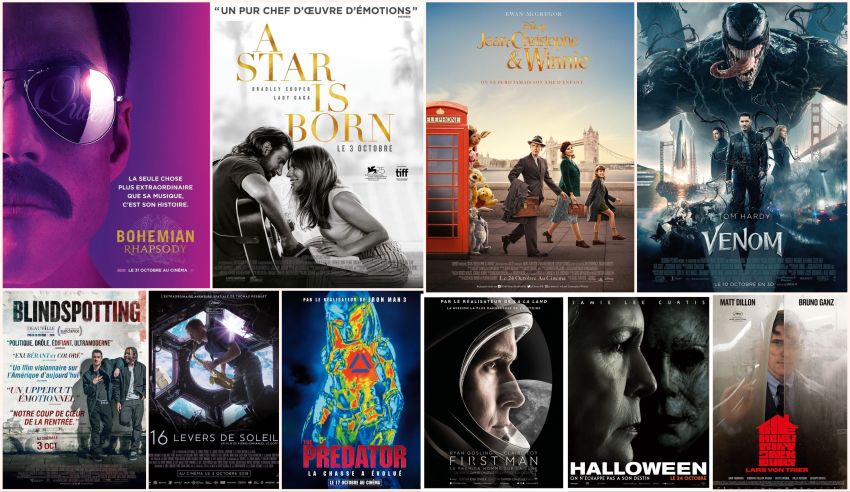 [Cinéma] Les Sorties Ciné à ne pas rater en octobre !